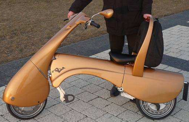 Development of the new Moveo foldable electric moped